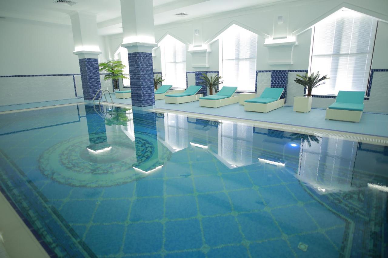 Sultan Palace Hotel อะเตรา ภายนอก รูปภาพ A swimming pool
